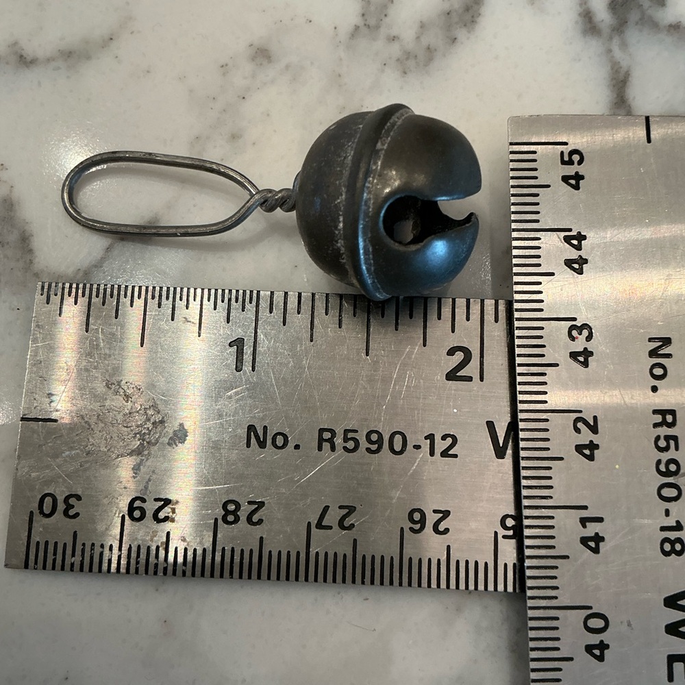 Vintage  Silver Doll Rattle